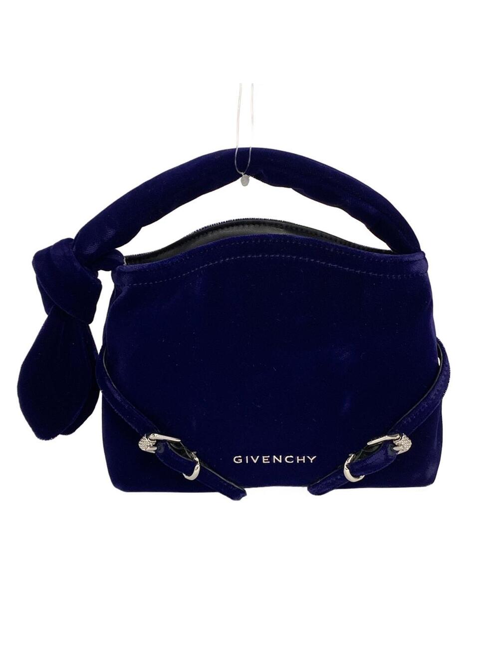 Givenchy Nano Voyeu Navy Velvet Leather #363123G70B